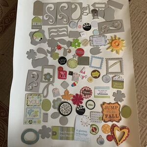 Scrapbook Embossing Stencils. CardBrd Paper, Felt &wood.  FREE SHIPPING USPS GA